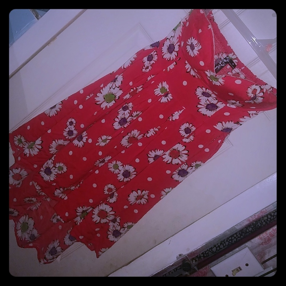 Summer strapless dress